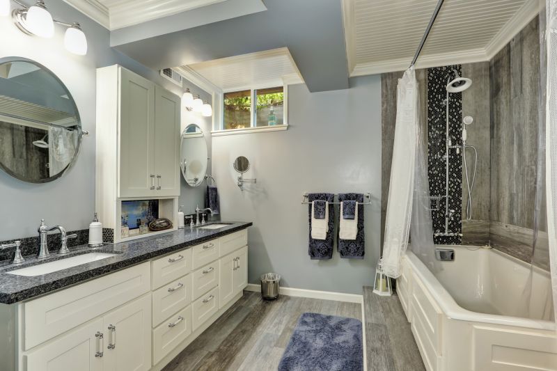 Spacious Master Bath with Double Sinks