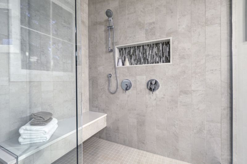 Tile Surround Shower